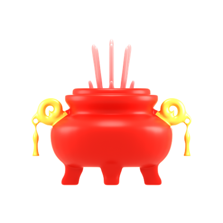 Chinesischer Weihrauch  3D Icon