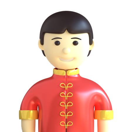 Chinois  3D Icon