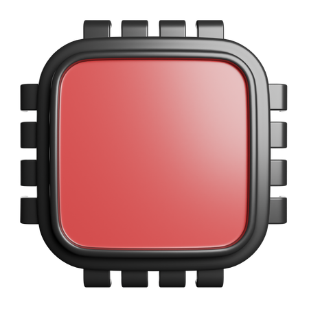 Chip  3D Icon