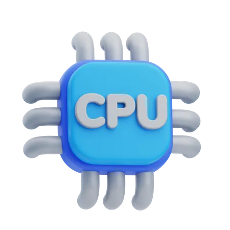 Chip  3D Icon