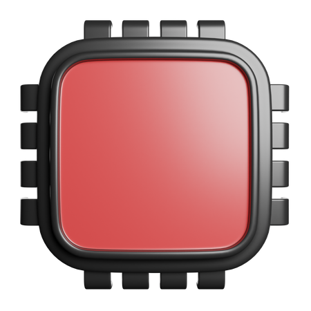 Chip  3D Icon