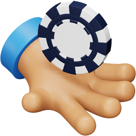 Ficha de juego  3D Icon