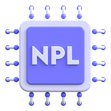 Chip npl  3D Icon