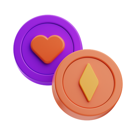 Pokerchips  3D Icon