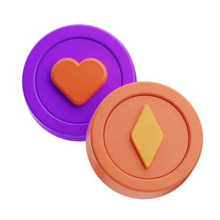 Pokerchips  3D Icon