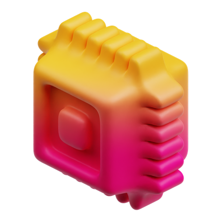 Resumo do chip  3D Icon