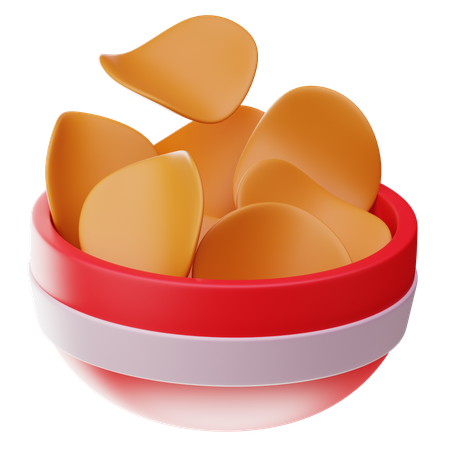 チップ  3D Icon