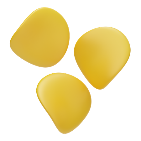 Chips  3D Icon
