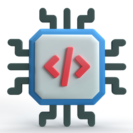 Chipset  3D Icon