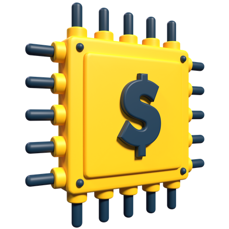 Chipset  3D Icon