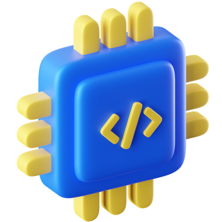 Chipset  3D Icon