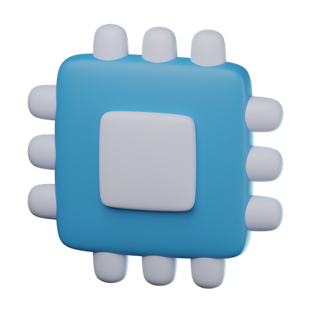 Chipset  3D Icon