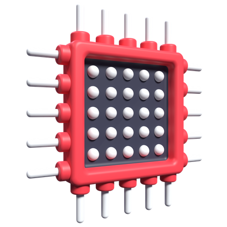 Chipset  3D Icon