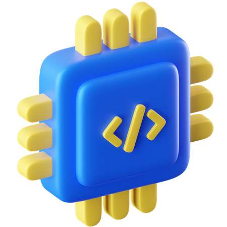 Chipset  3D Icon