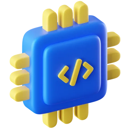 Chipset  3D Icon