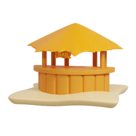 Chiringuito  3D Icon