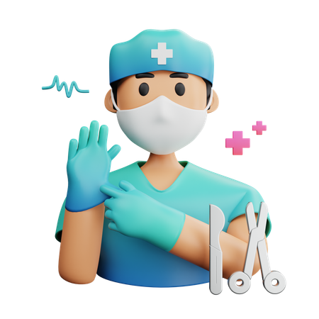 Chirurgie  3D Icon