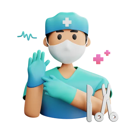 Chirurgie  3D Icon