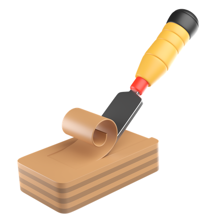 Chisel  3D Icon