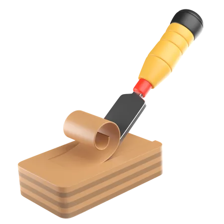 Chisel  3D Icon