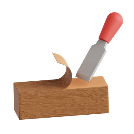 Chisel  3D Icon