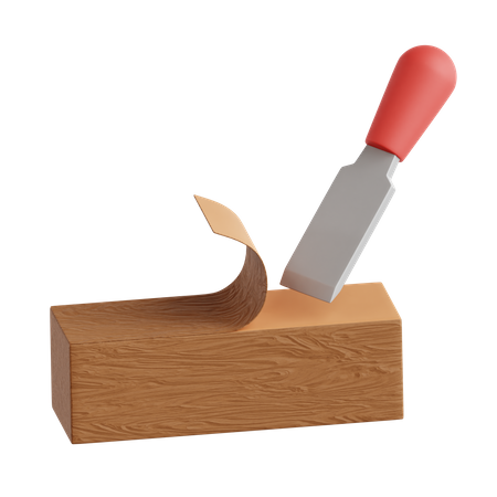 Chisel  3D Icon