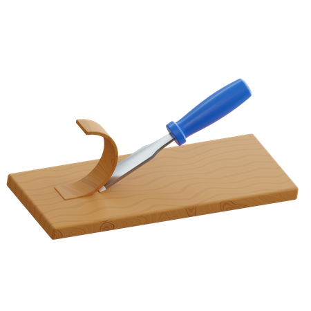 Chisel  3D Icon