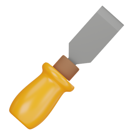 Chisel Tool  3D Icon