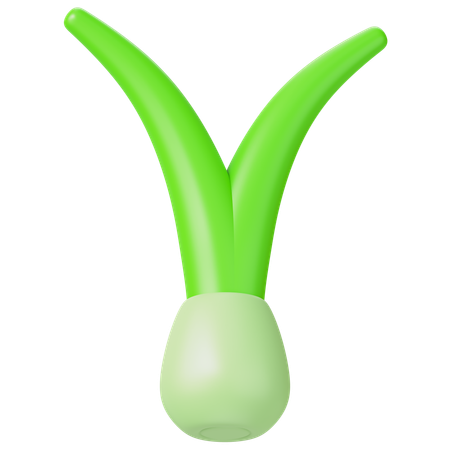 Chives  3D Icon