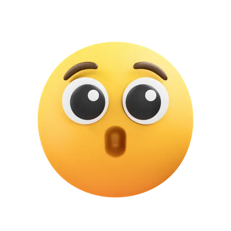 Emoji de choc  3D Icon