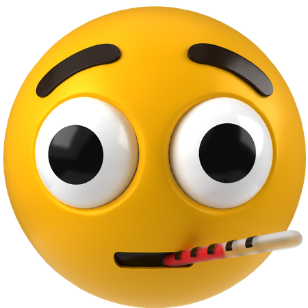 Emoji chocado  3D Icon