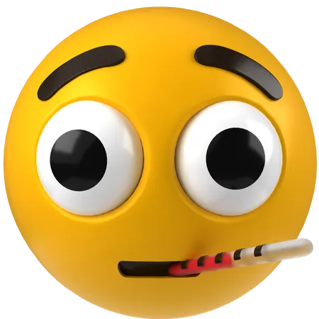 Emoji chocado  3D Icon