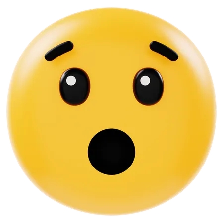 Emoji chocado  3D Icon