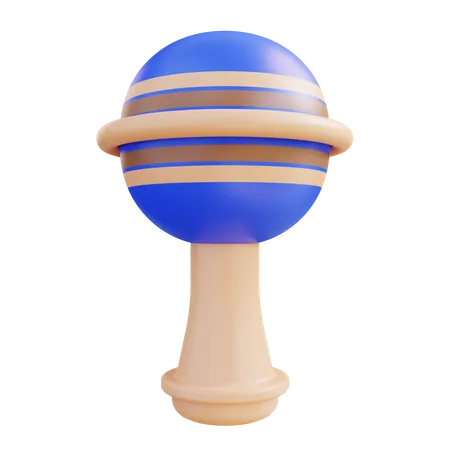Chocalho  3D Icon