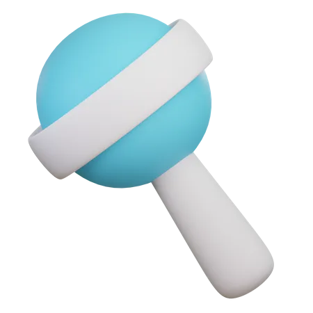 Brinquedo de chocalho  3D Icon