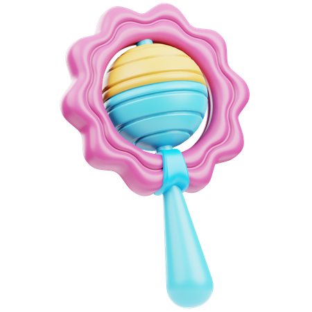 Chocalhos  3D Icon
