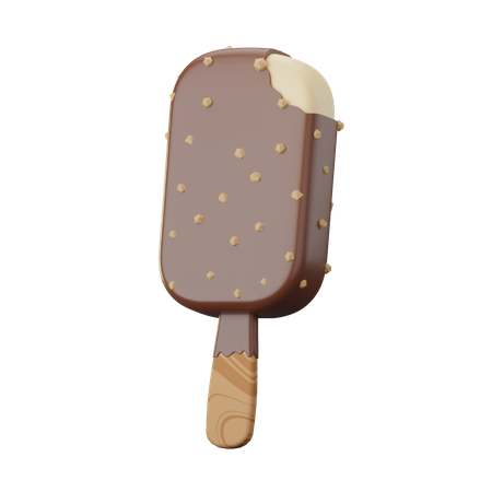 Choco Almond Stick  3D Icon