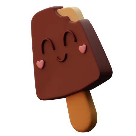 Choco Bar Emoji  3D Icon