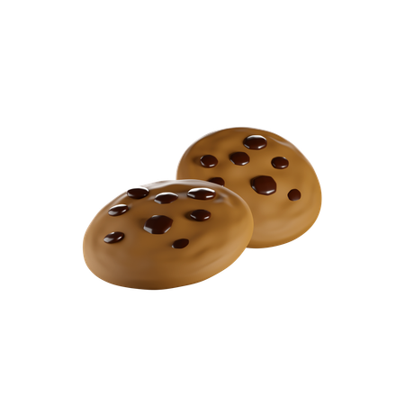 Choco Chips  3D Icon