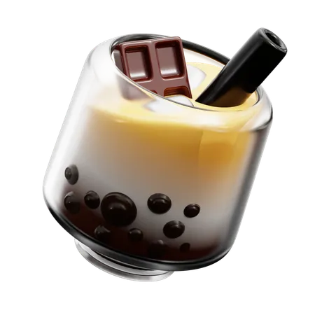 Choco Milk Coffee  3D Icon