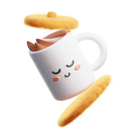 Choco Mug  3D Icon