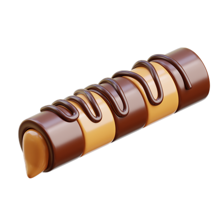 Choco roll  3D Icon