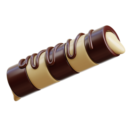 Choco roll  3D Icon