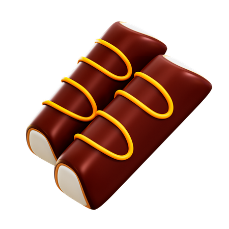 Choco Roll  3D Icon