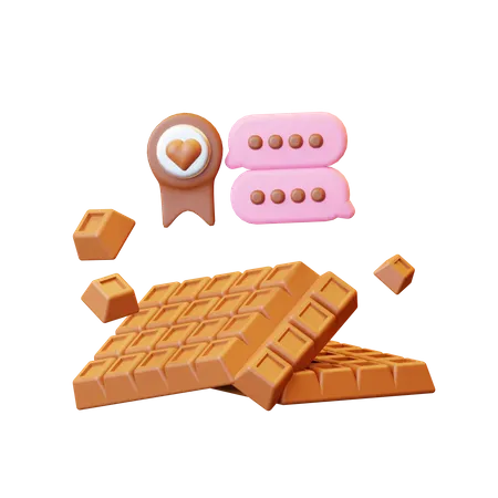 Chocolat  3D Icon