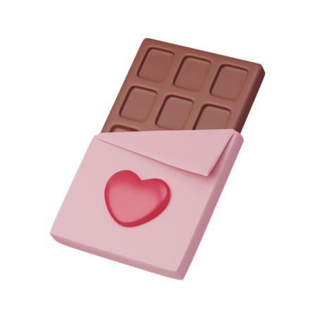 Amour au chocolat  3D Icon