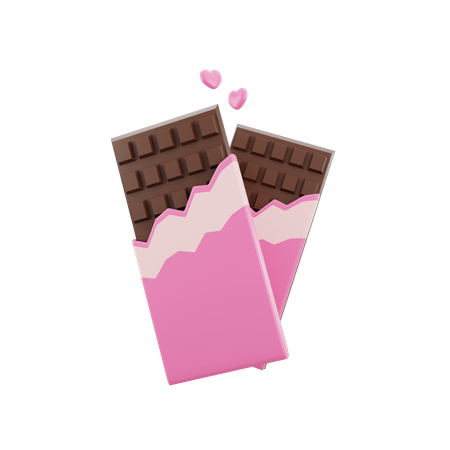 Amour au chocolat  3D Icon