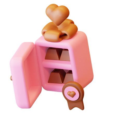 Chocolat au frigo  3D Icon