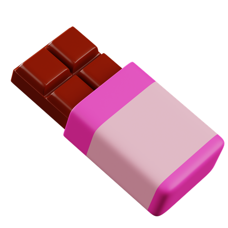 Barre de chocolat  3D Icon