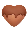 coeur de bonbons au chocolat